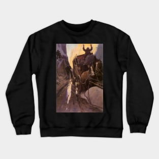 Hands Up! (Hold Up in the Canyon) by NC Wyeth Crewneck Sweatshirt